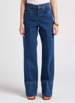 Soeur ARIZONA - Jean Large En Coton Délavé | Jean Délavé