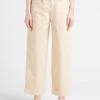 Soeur THABOR - Pantalon Large En Coton Lavé | Beige