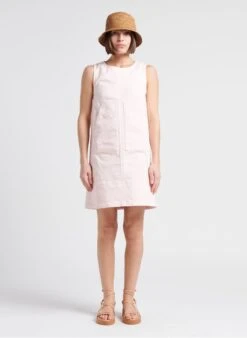 Soeur MITSOUKO - Robe Courte Trapèze En Coton Mélangé | Rose