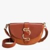 LE GABIE CRUSH - Sac Bandoulière En Cuir | Marron