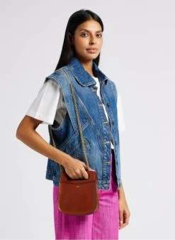 Soeur CHERI - Sac Bandoulière En Cuir | Marron 8 Soeur CHERI - Sac Bandoulière En Cuir | Marron -Soeur 4220834