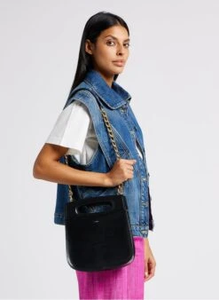 Soeur CHERI - Sac Bandoulière En Cuir De Vachette | Noir -Soeur 4220853