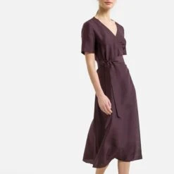 Soeur Robe Portefeuille En Soie PHENOMENE