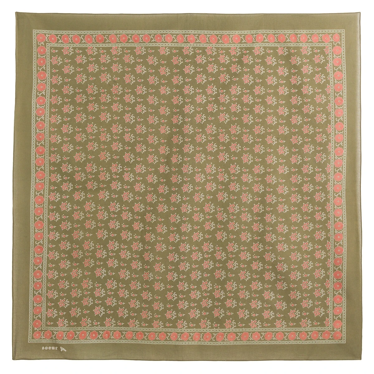 Soeur Foulard Carré Imprimé 4 Soeur Foulard Carré Imprimé – Image 4