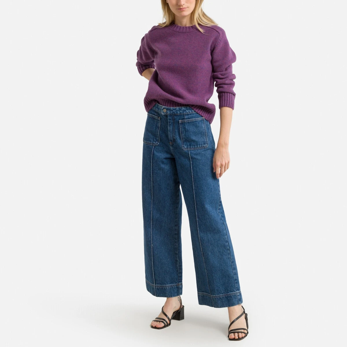 Soeur Pull Col Rond En Grosse Maille ENVIE 2 Soeur Pull Col Rond En Grosse Maille ENVIE – Image 2