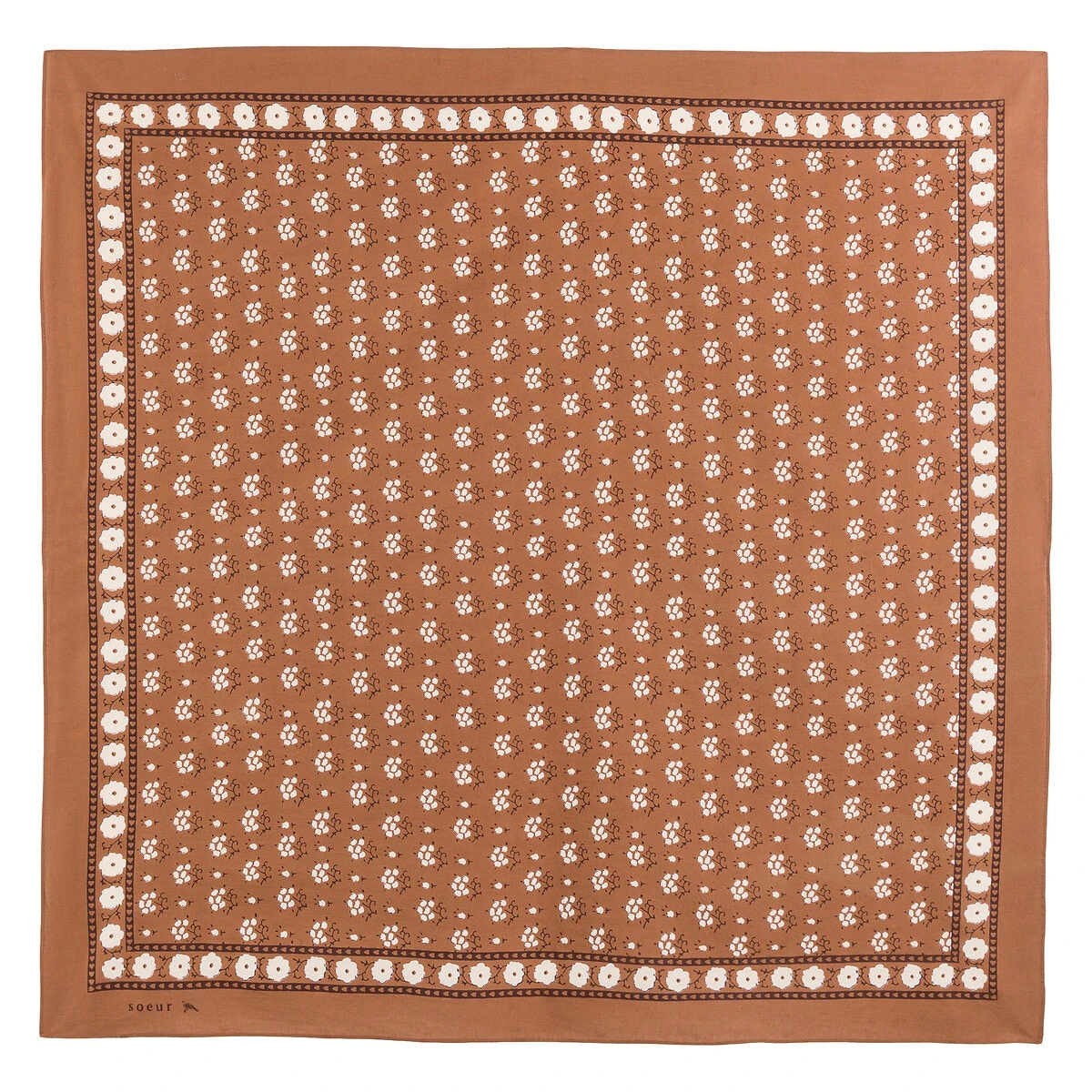 Soeur Foulard Carré Imprimé 2 Soeur Foulard Carré Imprimé – Image 2