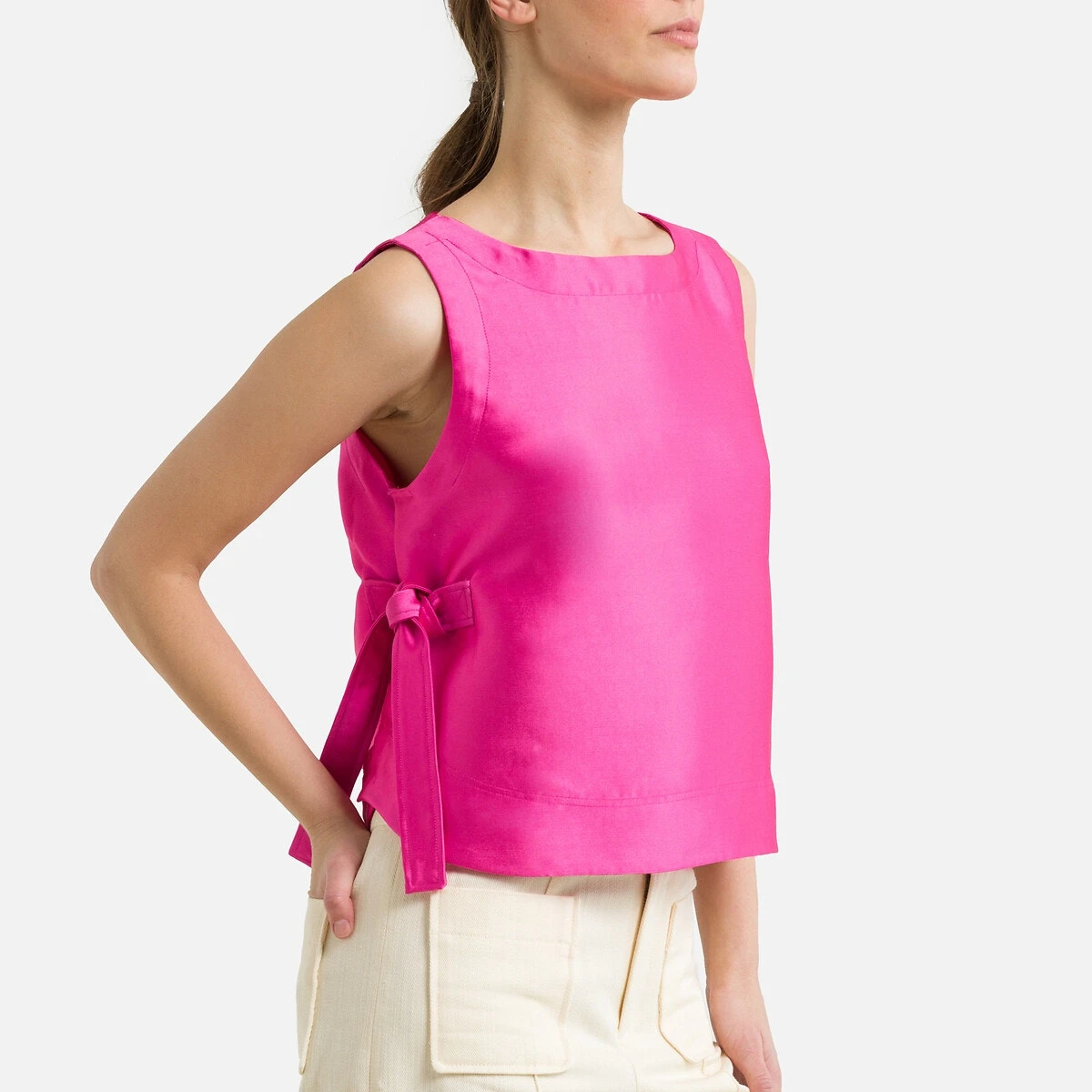 Soeur Blouse Sans Manches à Grand Col TISHKA 1 Soeur Blouse Sans Manches à Grand Col TISHKA