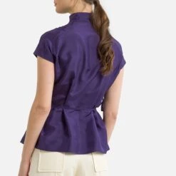 Soeur Blouse Col Montant, Manches Courtes TARO -Soeur 8c7efd909f4d58bde7ae45ef58a4fb1e