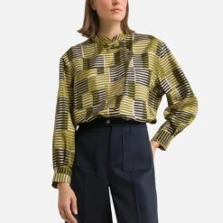 Soeur Chemise Col Mao, Manches Longues PHILO