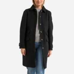Soeur Manteau Mi-long En Laine SIMBA