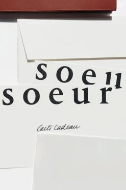 E-Carte Cadeau Soeur