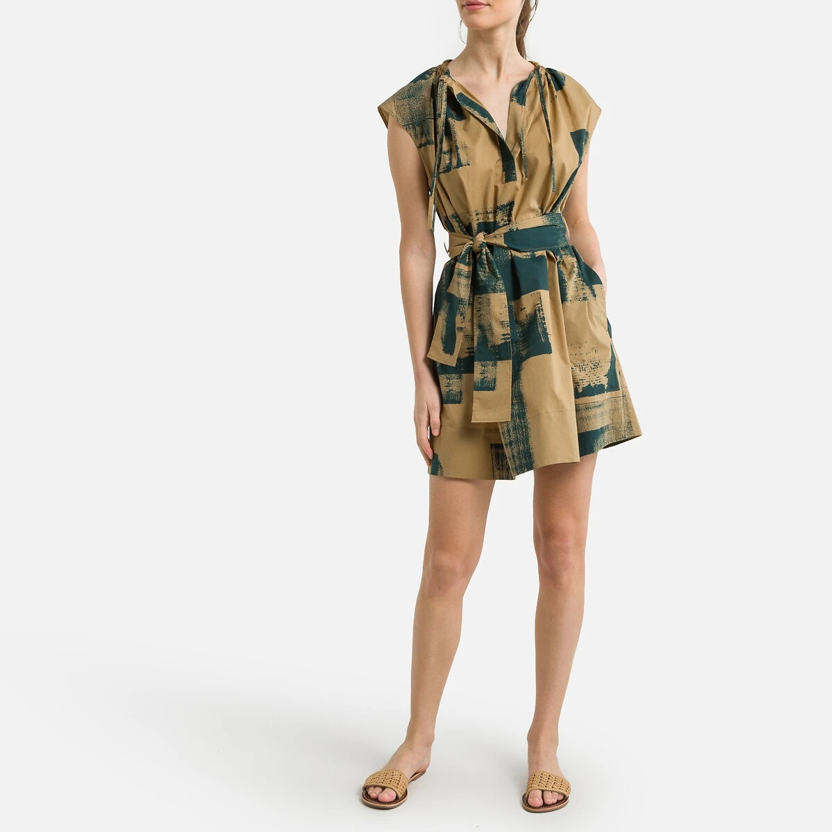 Soeur Robe évasée Courte Sans Manches TELLA 2 Soeur Robe évasée Courte Sans Manches TELLA – Image 2