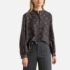 Soeur Blouse En Soie Imprimé Floral LAURE