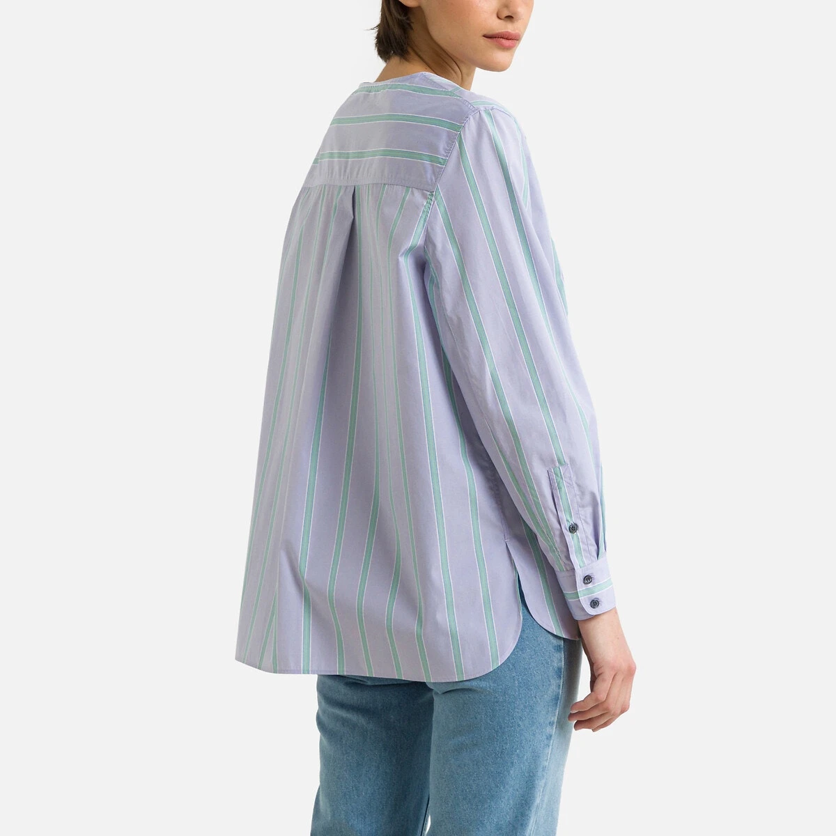 Soeur Blouse Rayée Col Rond, Manches Longues THALIE 4 Soeur Blouse Rayée Col Rond, Manches Longues THALIE – Image 4