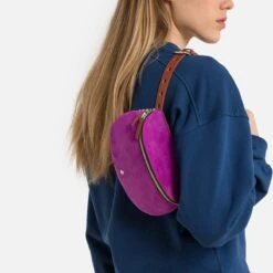 Sac En Cuir Velours LA LILI ROCK VELOURS